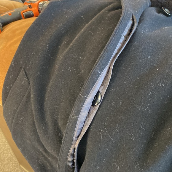 Vintage Forecaster Platinum Full Length Wool Black Coat size 16 Beautiful - Picture 7 of 11